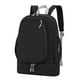 thumbnail image 4 of Mochila de tenis con bolsillo lateral, capacidad para 3 raquetas, para hombre y mujer, ideal para el gimnasio. negro, 4 of 8