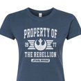 thumbnail image 3 of Star Wars - Property Of Rebellion - Juniors Fitted Tee, 3 of 5