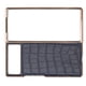thumbnail image 2 of Funda plegable para teléfono Xiaomi MIX Fold 2 Nano Leather Crocodilian Pattern Anti Scratch Phone Protective Case Blue, 2 of 10