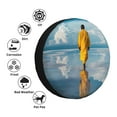 thumbnail image 4 of Susaid Monk Walking On Water Print Tire Covers,Waterproof Anti-UV Snow Sun Rain Tire Covers for RV,Truck, SUV, Trailer, Camper-17 inch, 4 of 6
