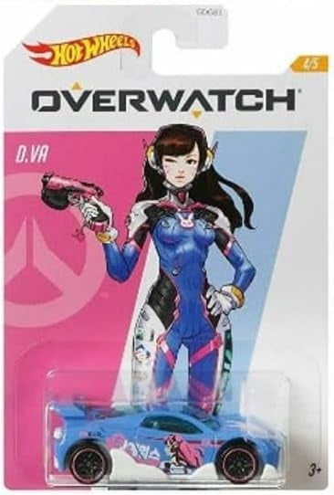 Hot Wheels Overwatch Car Series Complete Set of 5 Diecast Vehicles