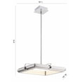 thumbnail image 4 of Eurofase Lighting - Annilo - 35W 1 Led Chandelier In Modern And Contemporary, 4 of 4