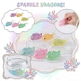 thumbnail image 2 of Dragon Squeeze Toy with Glitter Squishy Design, Single Pack Random Color, for Relief, Simulated Fish Toy, 2 of 5