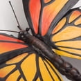 thumbnail image 5 of Hand-Painted Metal Monarch Butterfly Wall Art Sculpture, 10″×7″×2″, 5 of 5