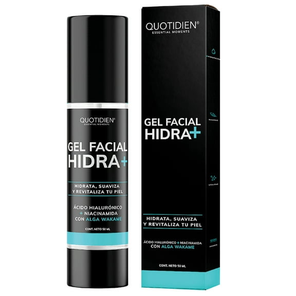 Gel Hidratante con Acido Hialuronico y Niacinanamida Skin Care Crema Facial Quotidien 50ml Quotidien Crema Hidratante Crema Hidratante skin care