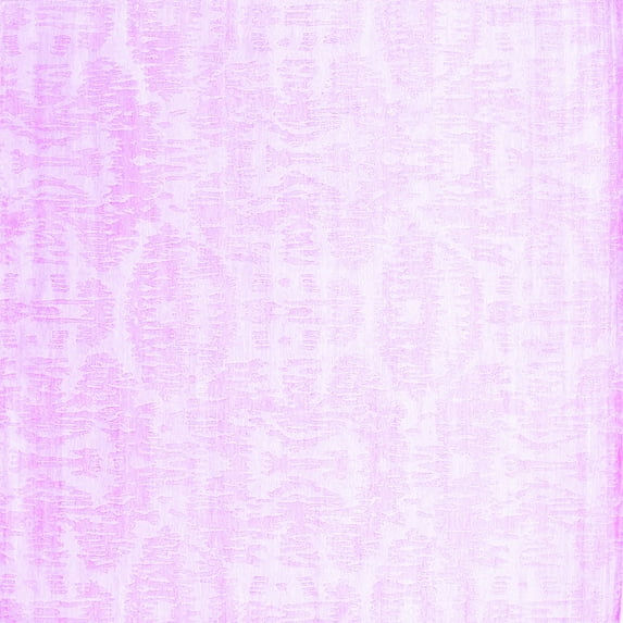 Ahgly Company Indoor Square Solid Purple Modern Area Rugs, 5' Square