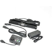 Jebao CP-90 Cross Flow Pump Wave Maker with Controller, Black