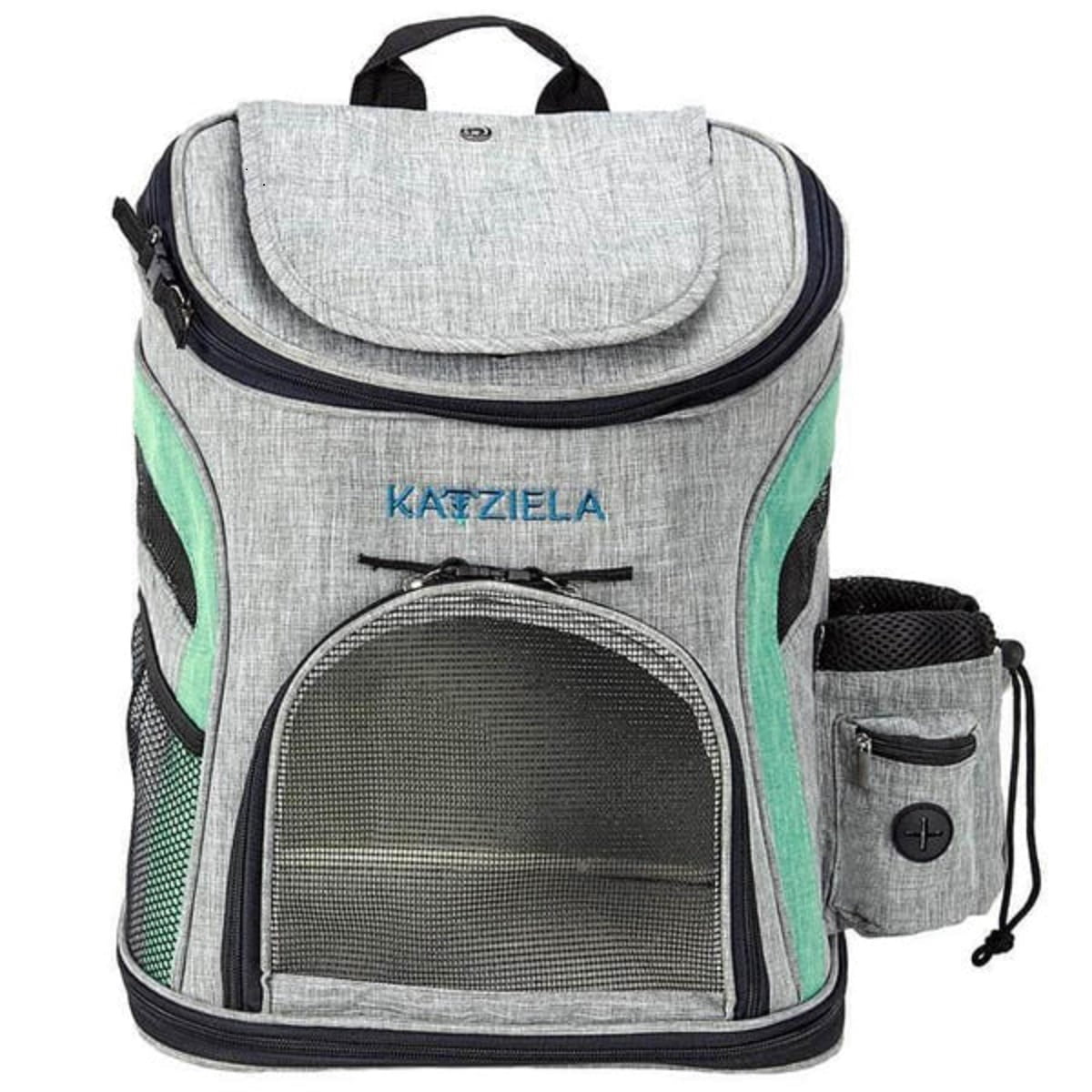 Katziela Pet Carrier Backpack, Green