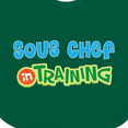 thumbnail image 4 of Inktastic Sous Chef in Training Boys or Girls Baby Bib, 4 of 4