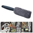 thumbnail image 4 of Brosse de Roue de Voiture Outil de Lavage Réutilisable pour Garde-Boue Moteurs Automobile Bouchons de Porte Souples Gris, 4 of 8