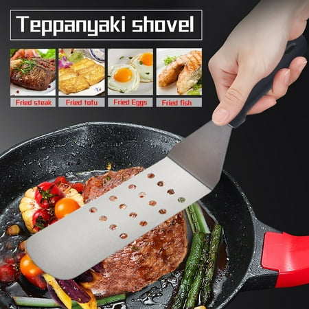 

CHGBMOK Kitchen Gadgets Kitchen Tools Cooking Spatula Steak Spatula Stainless Steel Burning Spatula