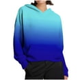 thumbnail image 2 of Neewe Womens Oversized Hoodies Comfy Sweatshirts Fall Winter Fashion 2025 Outfits Casual Tops Fleece Clothes, 2 of 7