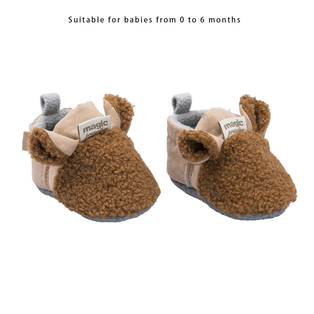 Baby Shoes Newborn Infant Crawling Cotton Shoes Toddler Walk Trainer