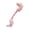 Pink, variant on Cute Dinosaur Shaped Plush Cat Toy with Silvervine Gall Fruit, Interactive Mesh Spring Teaser for Indoor Cat Teething and Molar Relief, Fun Crinkle Sound Activity Toy - Purple