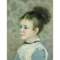 thumbnail image 2 of Pierre-Auguste Renoir 15x18 Black Ornate Wood Framed Double Matted Museum Art Print Titled - Portrait of Jeanne Sisley, 2 of 5