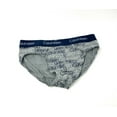 thumbnail image 3 of Calvin Klein Men's Stretch 3-Pack Hip Brief grey/indigo heather logo XL, 3 of 3