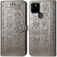 thumbnail image 6 of for Google Pixel 5A 5G Cartoon Cute Wallet Case,Cat Dog Style Flip Phone Cover with ID Card Holder PU Leather Cases for Google Pixel 5A 5G MG Grey, 6 of 13