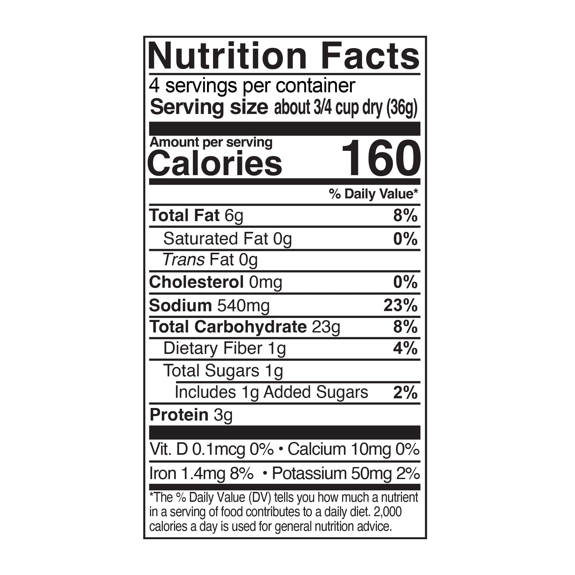(6 pack) Kinder's Woodfired Garlic Homestyle Stuffing Mix, 6 oz Box