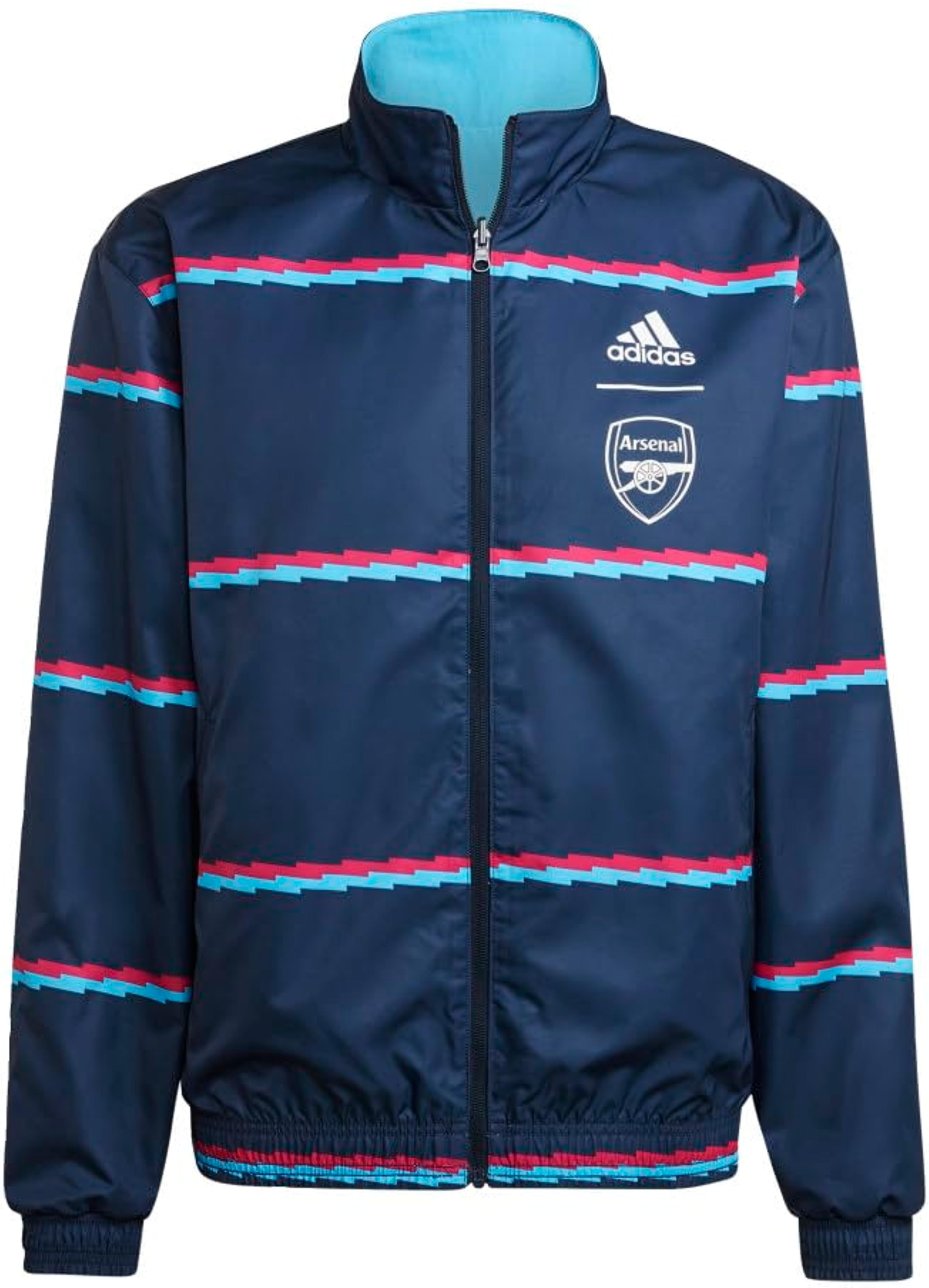 adidas Miami ジャケット adidas Men's Pink Inter Miami CF 2024 Anthem Travel Full-Zip