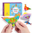 thumbnail image 4 of CAROOTU 152Pcs 3D Paper Art Craft DIY Art Paper Kit Foldable Paper Crafts Toddler, 4 of 6