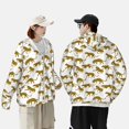 thumbnail image 4 of Vsdgher Sweat à Capuche Imprimé Léopard pour Hommes et Femmes, Protection Solaire à Manches Longues pour la Pêche et la Course - Petit, 4 of 7