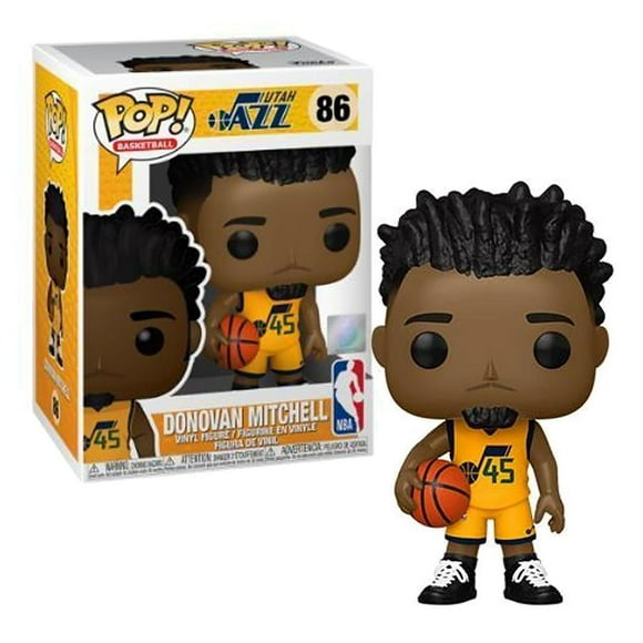 Utah Jazz Funko NBA POP Vinyl Figure | Donovan Mitchell (Alternate)