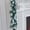 01-C-Green 6ft, variant on Hvmvliv 6ft Artificial Cedar Garland Simulated Flocked Christmas Garlands Pine Needles Rattan for Indoor Christmas Decoration White