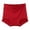 AB02_Red, variant on Lumtrix Women's Cotton Underwear Mid Rise Boy Shorts Full Coverage Soft Stretch Cotton Panties Comfort Briefs Coffee XL