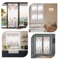 thumbnail image 7 of Spring Floral Window Privacy Film, Elegant Flowers Farmhouse Botanical Static Cling UV Sun Blocking Heat Control Window Tint Day and Night, Non-Adhesive One Way Windows Privacy Cover 23.6''x59'', 7 of 7