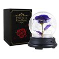 thumbnail image 1 of Rosa Eterna, Flor Preservada, Rosa Fresca, Caja de Regalo Hecha a Mano, Rosa en Cúpula con Luz LED, para Niñas y Mujeres, para Cumpleaños, Día de la Madre, San Valentín, Aniversario, Navidad, 1 of 5