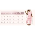 thumbnail image 4 of MINTREUS Womens Pajamas Short Sleeve Sleepwear Tops and Capri Pants Pjs Print Pajama Sets S-2XL, 4 of 6