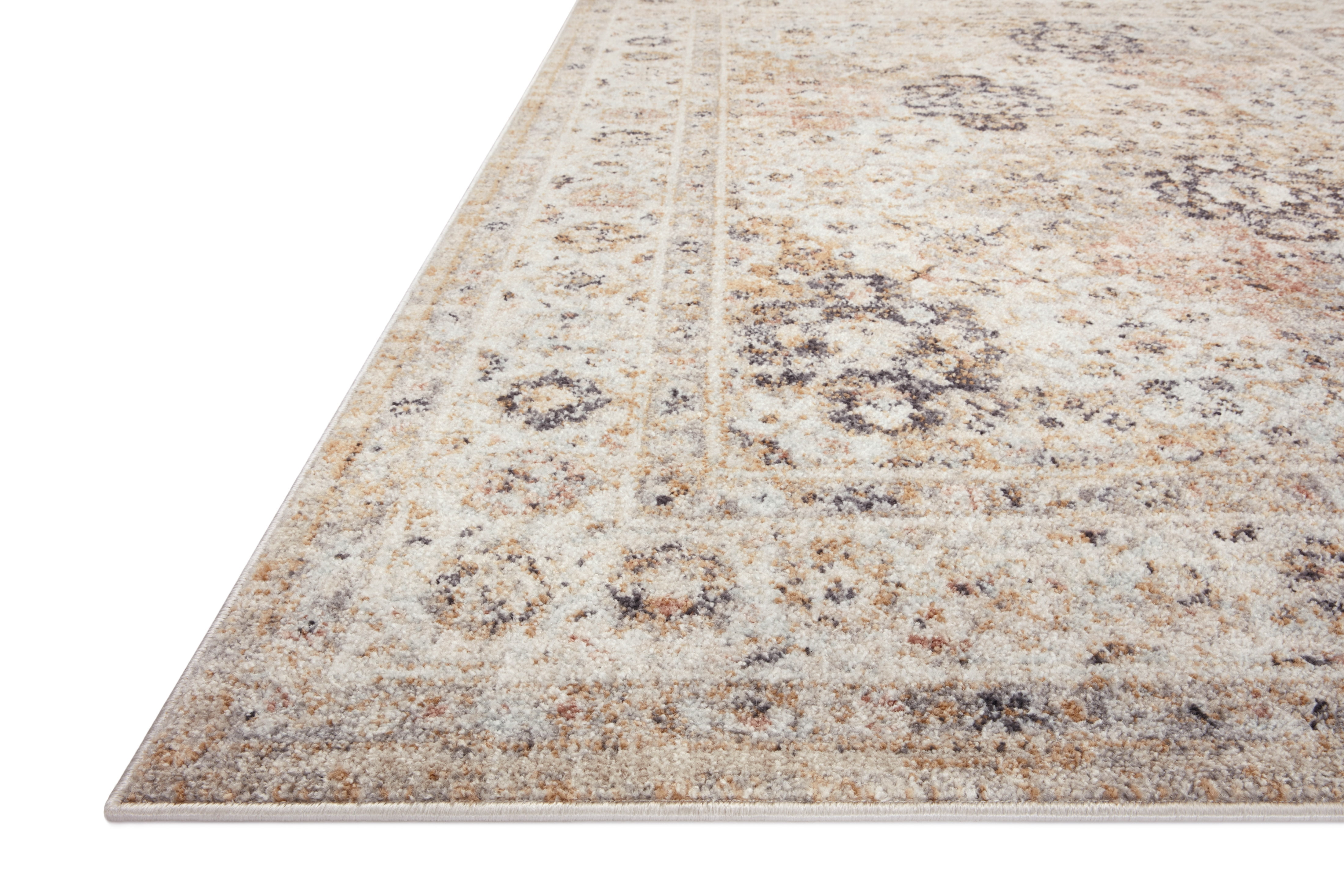 Loloi Monroe Beige / Multi 18" x 18" Sample Rug