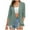 Green, variant on Feancey 3/4 Sleeve Bolero Shrugs for Women Trendy Hollow Out Draped Cardigans Eyelet Casual Ruffled Hem Cardigan Jackets Black M