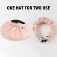 thumbnail image 4 of Sombrero de visera 2 en 1 para mujer al aire libre, ala ancha enrollable, plegable, ajustable, prote Abanopi Sombrero de visera para el sol, 4 of 7