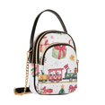 thumbnail image 7 of FORMRS Crossbody Bag for Women Quilted Travel Shoulder Cell Phone Purse with Chain Strap Handbag, Christmas Penguin, 7 of 7