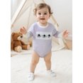 thumbnail image 4 of Rovasas Baby Girl Striped Sweatshirt Romper Broom Long Sleeve Bodysuit, 4 of 9