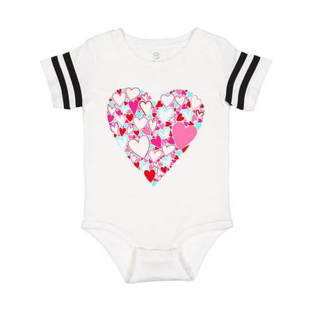 

Inktastic Heart of hearts- Valentine Gift Baby Boy or Baby Girl Bodysuit