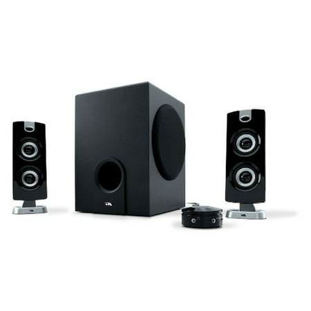 Cyber Acoustics 30 Watt Powered Speakers with Subwoofer for PC and Gaming Systems in Standard Packaging
