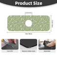 thumbnail image 2 of Pofeuu Cute Frog Print Splash Guard for Sink Faucet Sink Gadgets-Splash Guard Behind Faucet Drip Catcher for Kitchen, Bathroom,Sink Mat, 2 of 7