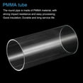 thumbnail image 4 of Acrylic Pipe Clear Rigid Round Tube 2pcs 76mm ID 80mm OD 6" for Lamps and Lanterns, Water Cooling System, 4 of 6