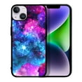 thumbnail image 1 of FINCIBO Soft Rubber Protector Cover Case for Apple iPhone 14 Max 6.7" 2022, Celestial Blue Purple Galaxy, 1 of 5
