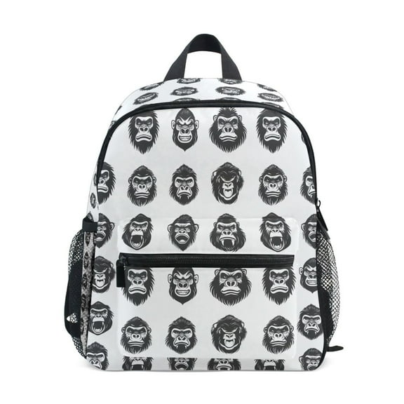 ALAZA Gorilla Pattern School Backpack Small Bookbag Mini Bags