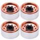 thumbnail image 3 of 4 llantas de metal de 1,9 pulgadas con 10 orificios cuadrados para coche de escalada AXIAL SCX10 1/10 RC, color dorado, 3 of 10