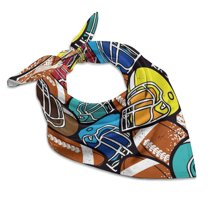 Multi-Size Square Towel Is Skin Friendly Comfortable Soft And Breathable It Is Used For Daily Shopping And Going To Work American Football Cute