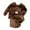 Brown, variant on Bmisegm Kids Holiday Pajamas Boys and Girls Cute Flannel Pajama Set Long Sleeve and Pants Winter Warm Soft Fuzzy Homewear with Toddler Boy Pajamas Brown 18-24 Months