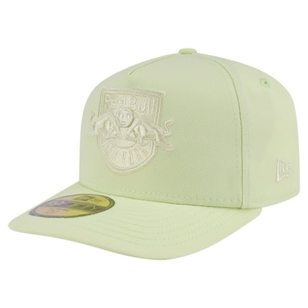 Men s New Era Green New York Red Bulls Color Pack A-Frame 59FIFTY Fitted Hat