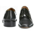 thumbnail image 5 of LIBERTYZENO Mens Genuine Leather Male Oxford Style Lace Up Dress Shoes, Black, 5 of 6
