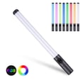 thumbnail image 1 of Andoer 20W Handheld RGB Colorful Light Wand Bi-color Temperature Dimmable Black, 1 of 6