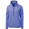 thumbnail image 2 of Women's Cutter & Buck  Lavender Tennessee Titans Cascade Eco Fleece Half-Zip Jacket, 2 of 3