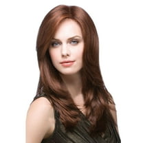 Human Hair Wig Hair Wig Brown Long Wavy Natural For Women Synthetic Full Wigs wig Headband Wigs